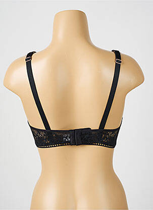 Soutien-gorge sans armature haut triangles noir LOU femme