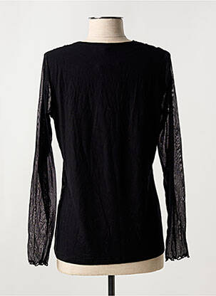 T-shirt manches longues manches longues noir JEAN DELFIN femme