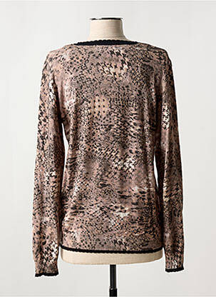 Pull coupe cintrée manches longues noir CONCEPT K femme