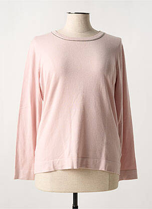 Pull coupe cintrée manches longues rose CONCEPT K femme