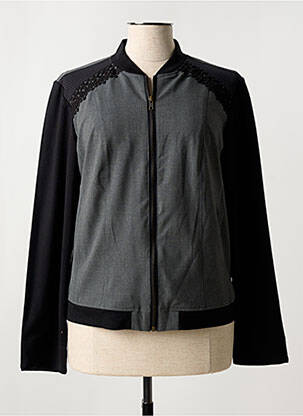 Blouson gris AGATHE & LOUISE pour femme