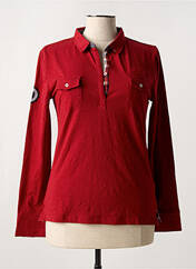Polo rouge BLACK WELLIS pour femme seconde vue