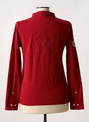 Polo rouge BLACK WELLIS pour femme seconde vue