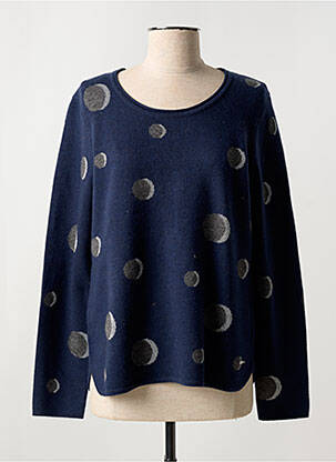 Pull bleu JULIE GUERLANDE pour femme