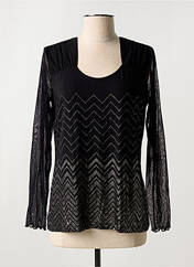 T-shirt noir JEAN DELFIN pour femme seconde vue