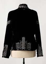 Veste casual noir AGATHE & LOUISE pour femme seconde vue