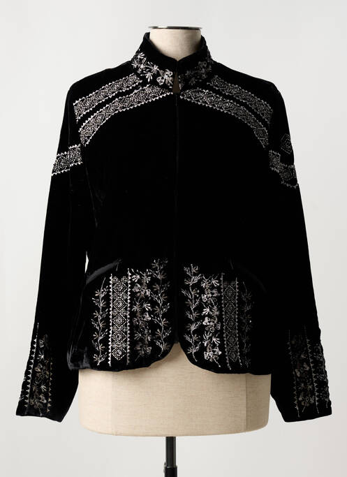 Veste casual noir AGATHE & LOUISE pour femme