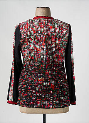 Pull coupe cintrée manches longues noir GUY DUBOUIS femme