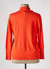 Pull col roulé orange MARBLE pour femme seconde vue
