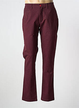 Pantalon chino poches violet DELAHAYE homme