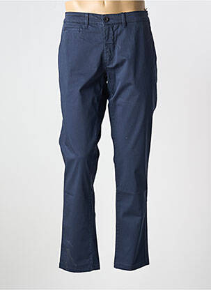 Pantalon chino poches bleu DELAHAYE homme