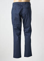 Pantalon chino bleu DELAHAYE pour homme seconde vue