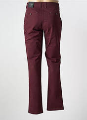 Pantalon chino violet DELAHAYE pour homme seconde vue