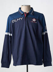 Polo bleu DELAHAYE pour homme seconde vue