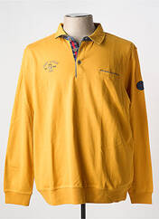 Polo jaune PETER COFOX pour homme seconde vue