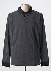 Polo noir LEE COOPER pour homme seconde vue