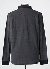 Polo noir LEE COOPER pour homme seconde vue