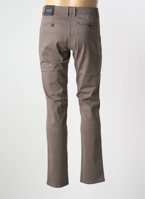 Pantalon chino beige DELAHAYE pour homme