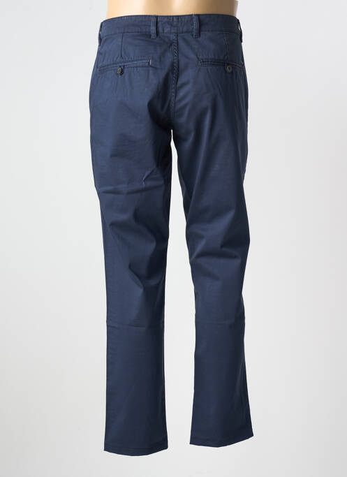 Pantalon chino bleu DELAHAYE pour homme