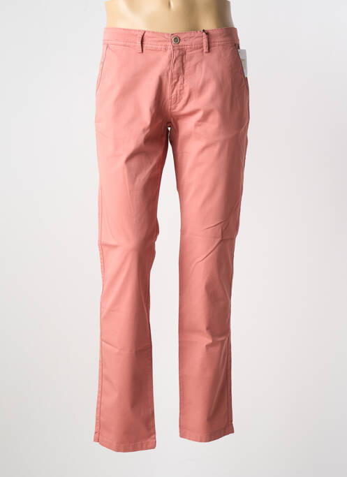 Pantalon chino rose DELAHAYE pour homme