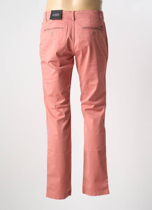 Pantalon chino rose DELAHAYE pour homme