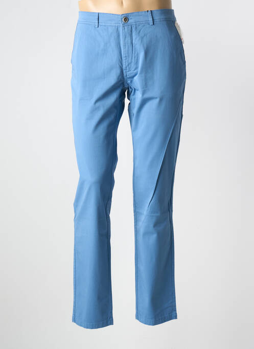 Pantalon slim bleu DELAHAYE pour homme