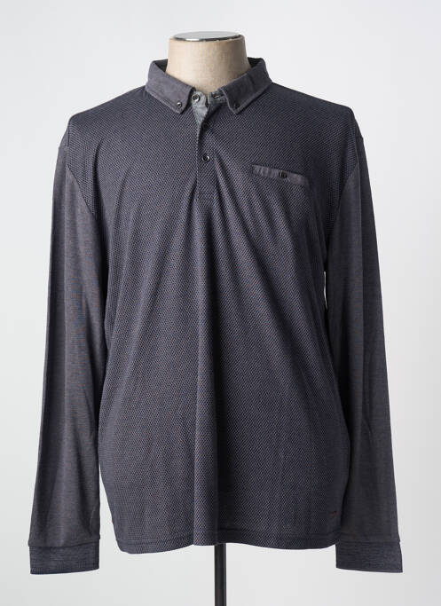 Polo gris DELAHAYE pour homme