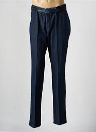 Pantalon slim tissage popeline taille normale bleu GS CLUB homme