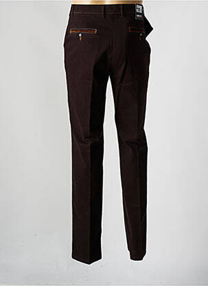 Pantalon slim stretch taille normale marron GS CLUB homme