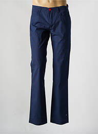Pantalon droit stretch taille normale bleu DELAHAYE homme