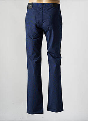 Pantalon droit stretch taille normale bleu DELAHAYE homme