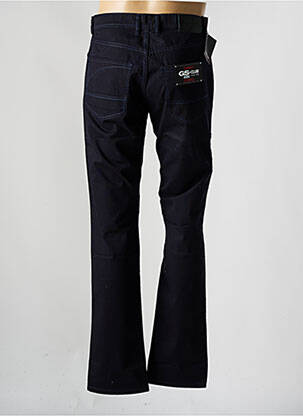Pantalon droit stretch taille normale bleu GS CLUB homme