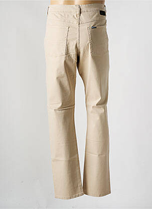 Pantalon droit stretch taille normale beige JOST homme