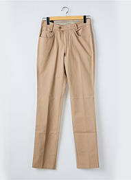 Pantalon slim stretch taille normale beige GS CLUB homme