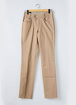 Pantalon slim stretch taille normale beige GS CLUB homme