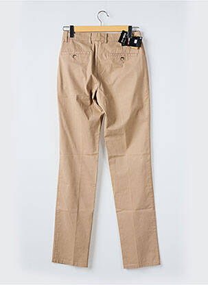 Pantalon slim stretch taille normale beige GS CLUB homme