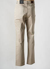 Pantalon droit beige DELAHAYE pour homme seconde vue