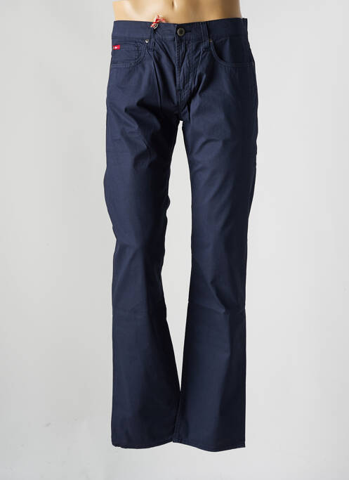 Pantalon droit stretch taille normale bleu LEE COOPER homme