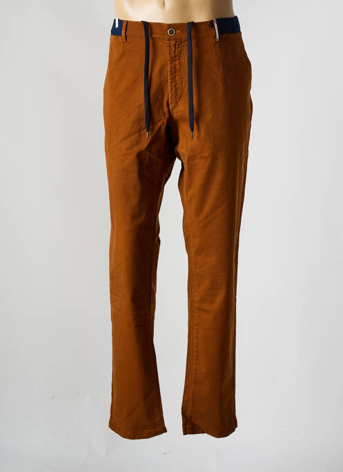 Pantalon chino marron COFOX pour homme