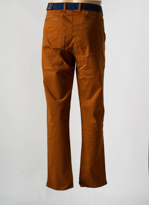 Pantalon chino marron COFOX pour homme