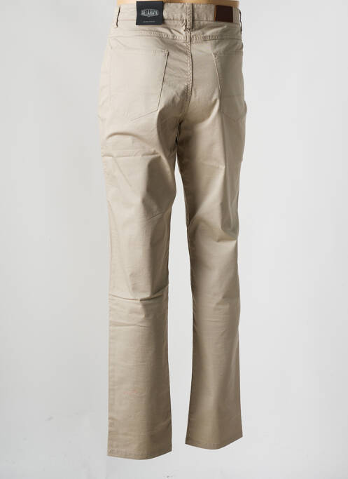 Pantalon droit beige DELAHAYE pour homme
