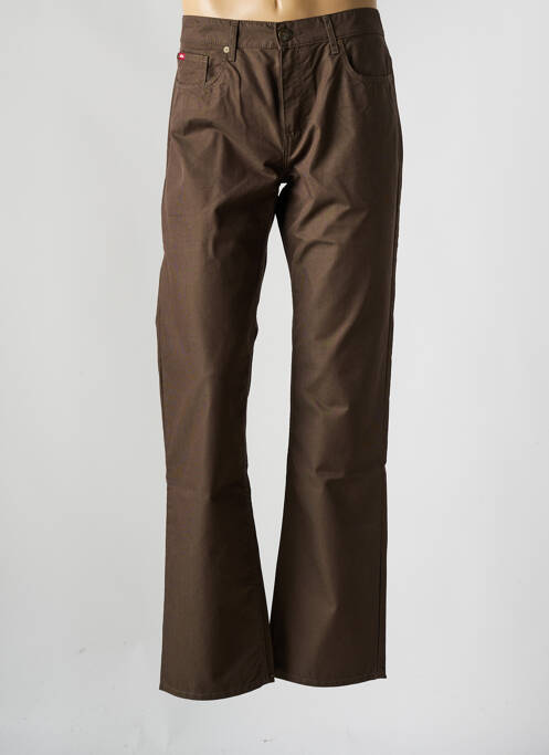 Pantalon droit marron LEE COOPER pour homme