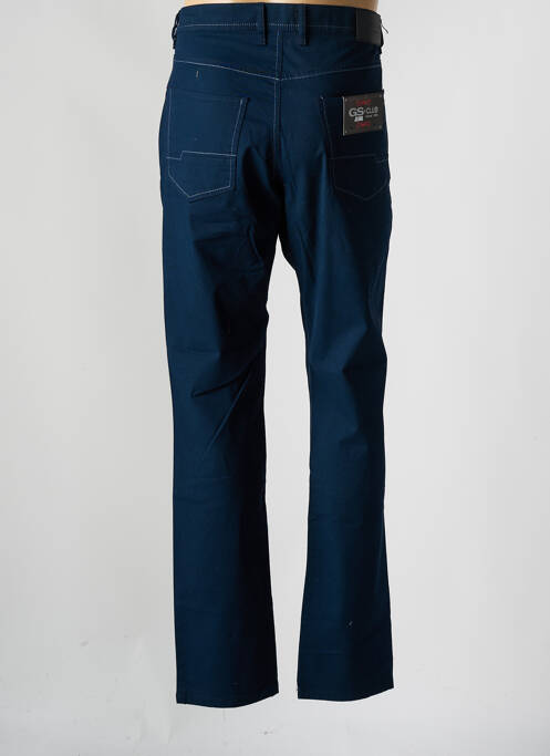 Pantalon slim bleu GS CLUB pour homme