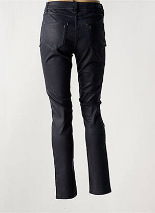 Pantalon slim tissage enduit taille normale noir FRED SABATIER femme