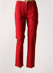 Pantalon 7/8 rouge AGATHE & LOUISE pour femme seconde vue