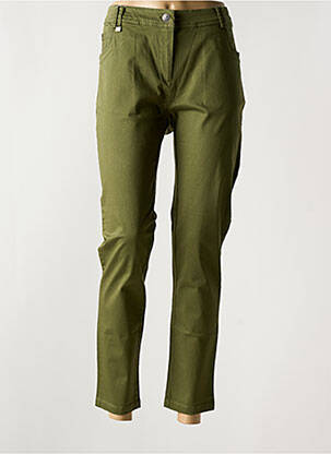 Pantalon 7/8 vert AGATHE & LOUISE pour femme