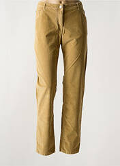 Pantalon slim beige AGATHE & LOUISE pour femme seconde vue