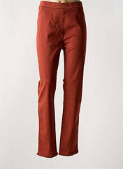 Pantalon slim orange CONCEPT K pour femme seconde vue
