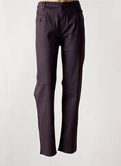 Pantalon slim violet MERI & ESCA pour femme seconde vue