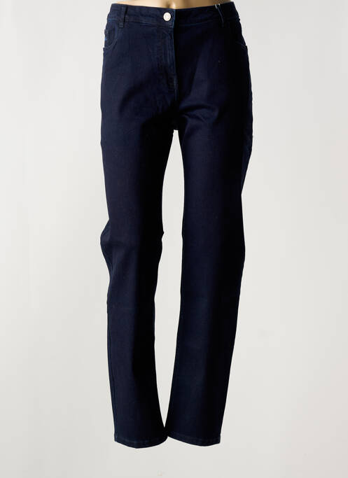 Jeans coupe slim bleu AGATHE & LOUISE pour femme